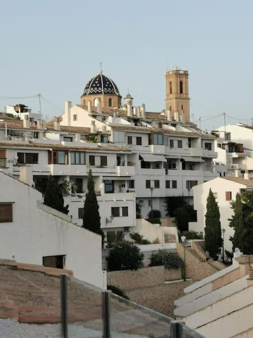 Ferienwohnung Atico-Duplex Con Vistas Al Mar Y Casco Antiguo En Altea Exterior foto