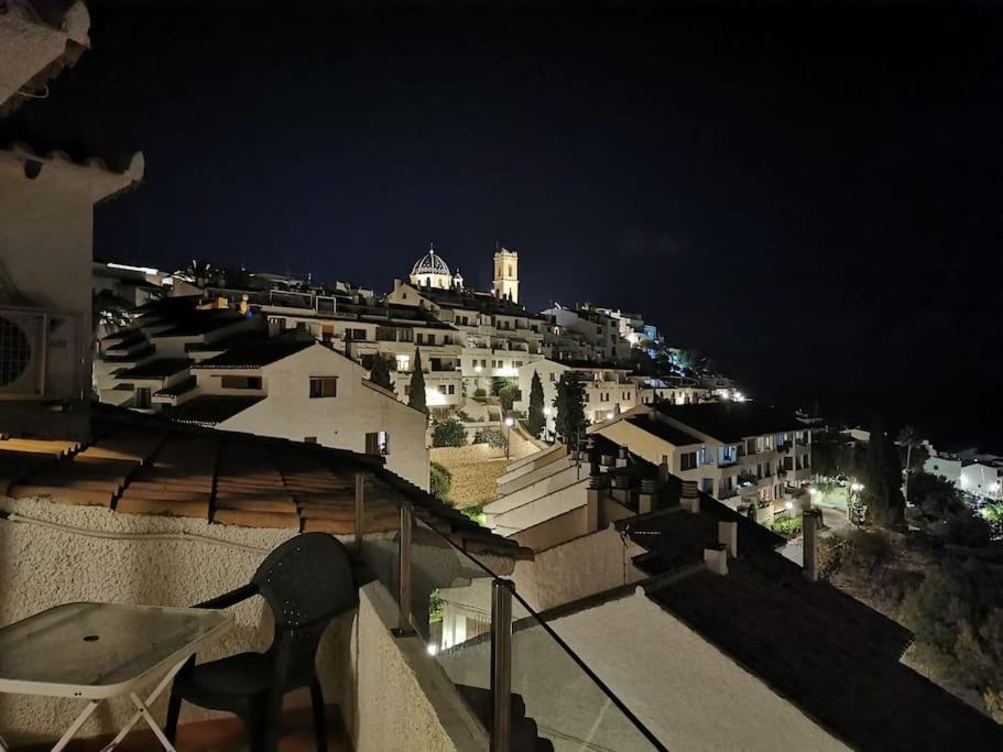 Ferienwohnung Atico-Duplex Con Vistas Al Mar Y Casco Antiguo En Altea Exterior foto