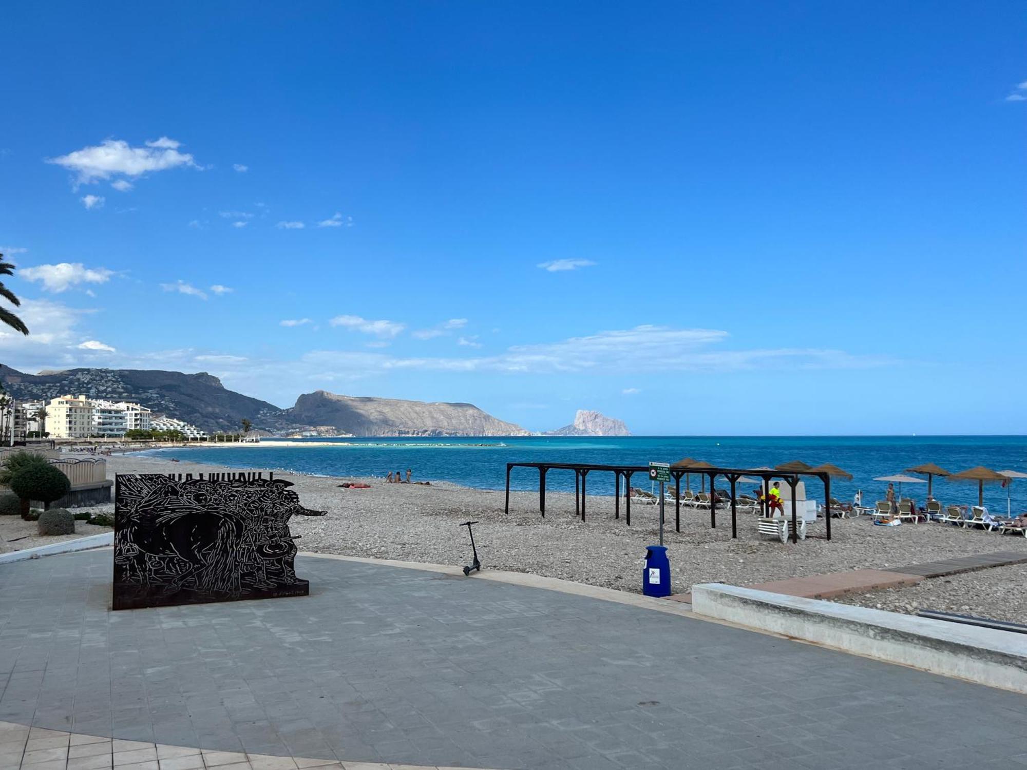 Ferienwohnung Atico-Duplex Con Vistas Al Mar Y Casco Antiguo En Altea Exterior foto
