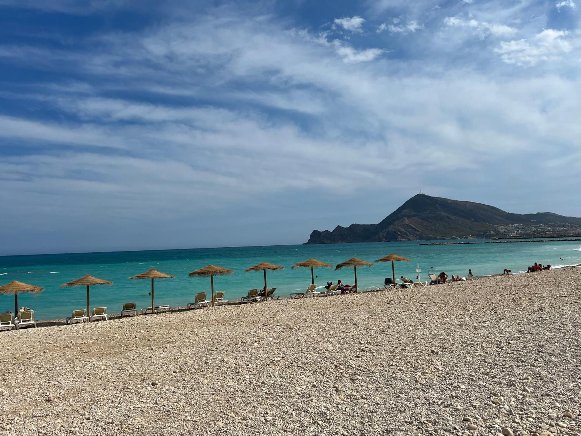 Ferienwohnung Atico-Duplex Con Vistas Al Mar Y Casco Antiguo En Altea Exterior foto